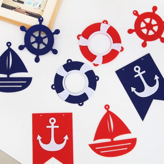 Nautical Designed Banner for Party