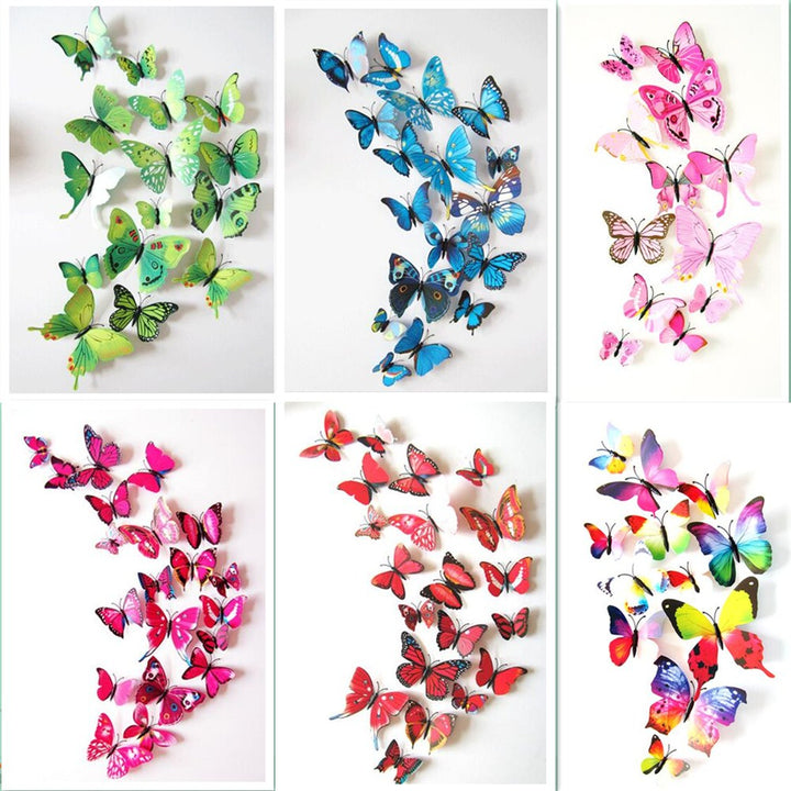 3D Magnet Butterfly Party Decorations