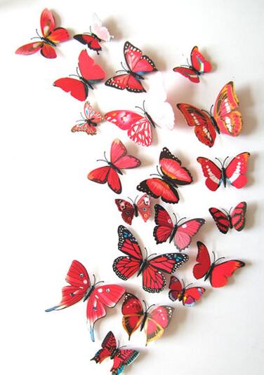 3D Magnet Butterfly Party Decorations