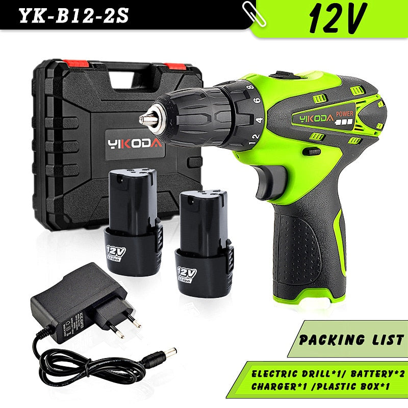 12V Electric Wireless Rechargeable Screwdriver