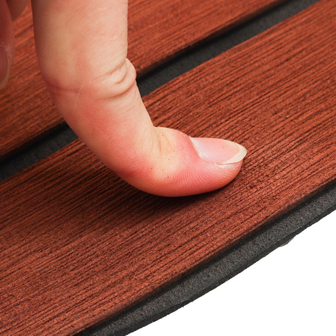 2400x450x5mm Marine Boat Flooring EVA Foam Yacht Teak Decking Sheet Carpet Floor - MRSLM