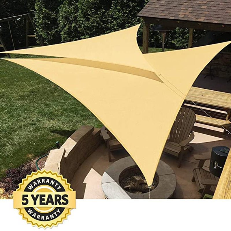 Waterproof Triangle Shaped Shade Sails