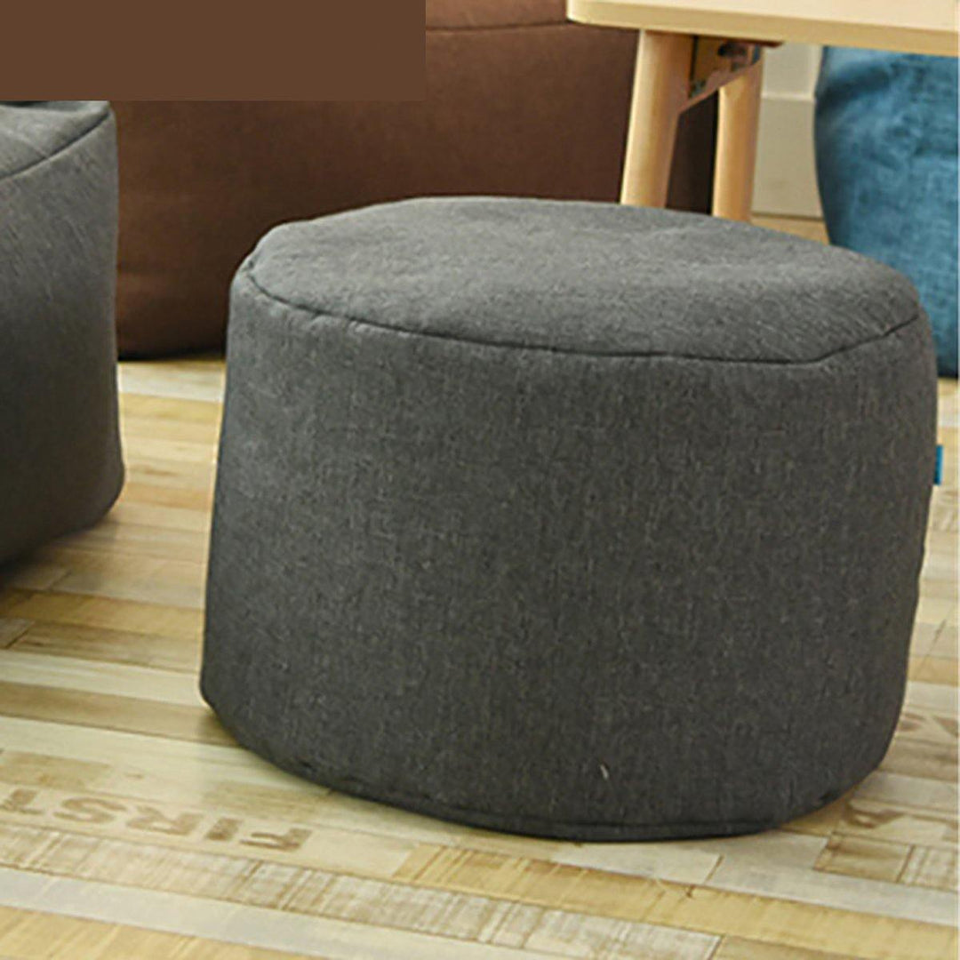 Luxury Bean Bag Chair Grey Covers Armchair Indoor Waterproof Sofa - MRSLM