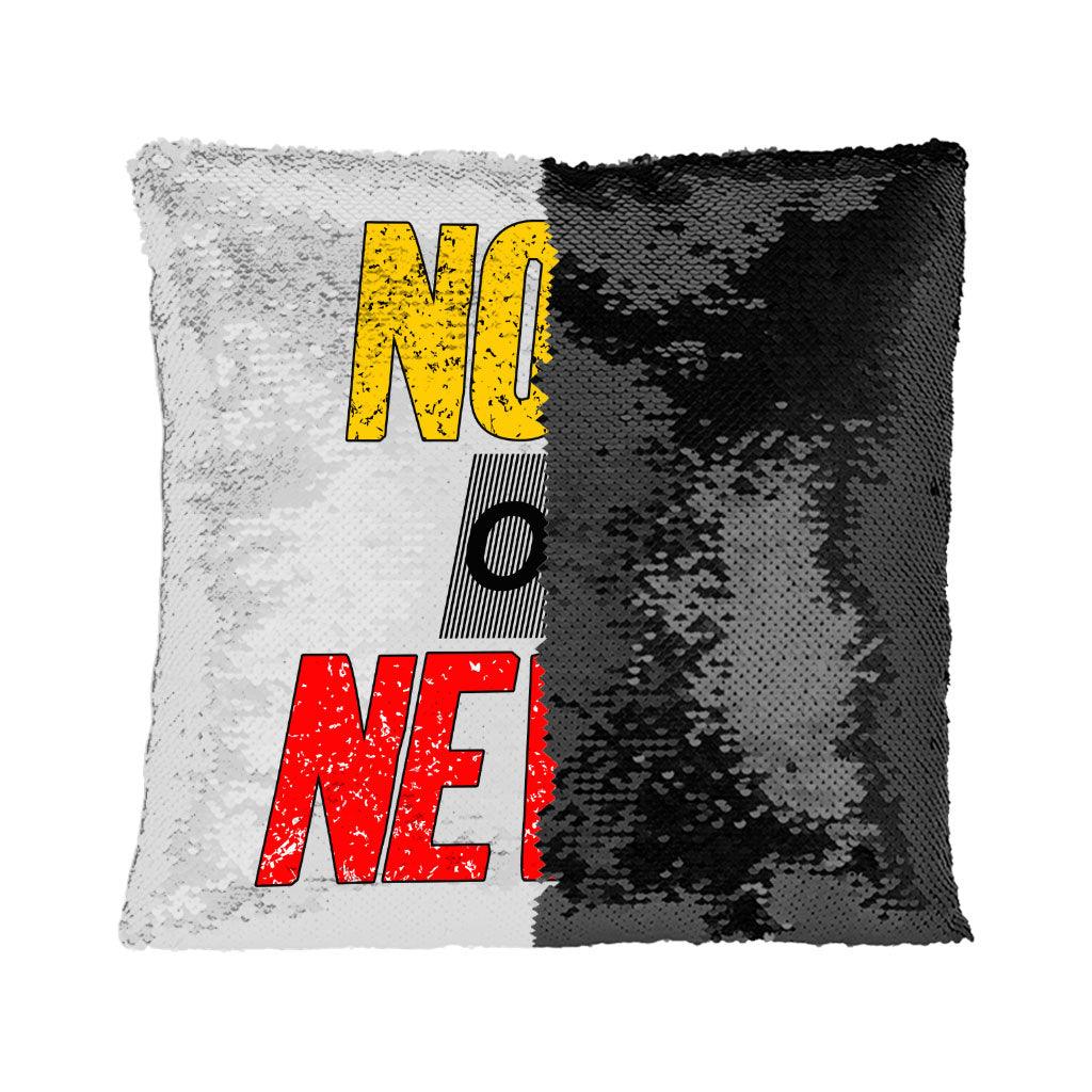 Now Or Never Sequin Pillow Case - Cool Pillow Case - Trendy Pillowcase - MRSLM