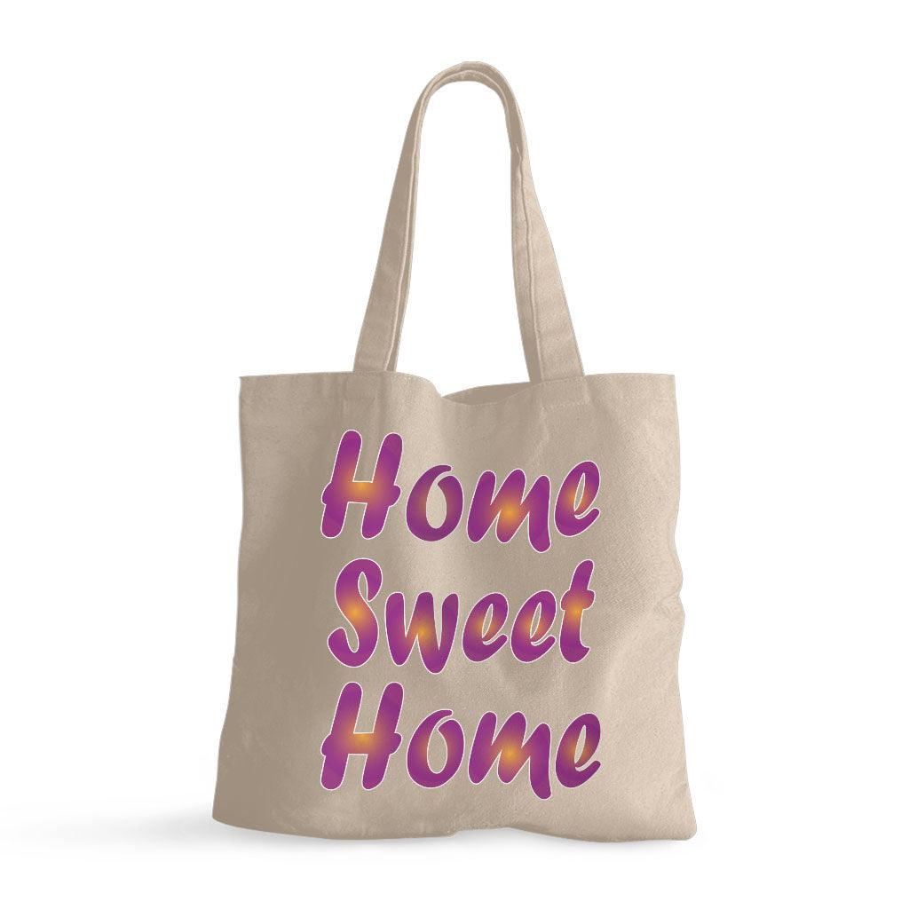 Home Sweet Home Small Tote Bag - Best Design Shopping Bag - Printed Tote Bag - MRSLM