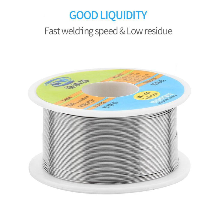 WNB 90g 63/37 Rosin Core Tin Lead 183℃ Melt Silver Solder Wire Welding Flux 2.0% Iron Cable Reel 0.3mm 0.4mm 0.5mm 0.6mm 0.8mm - MRSLM