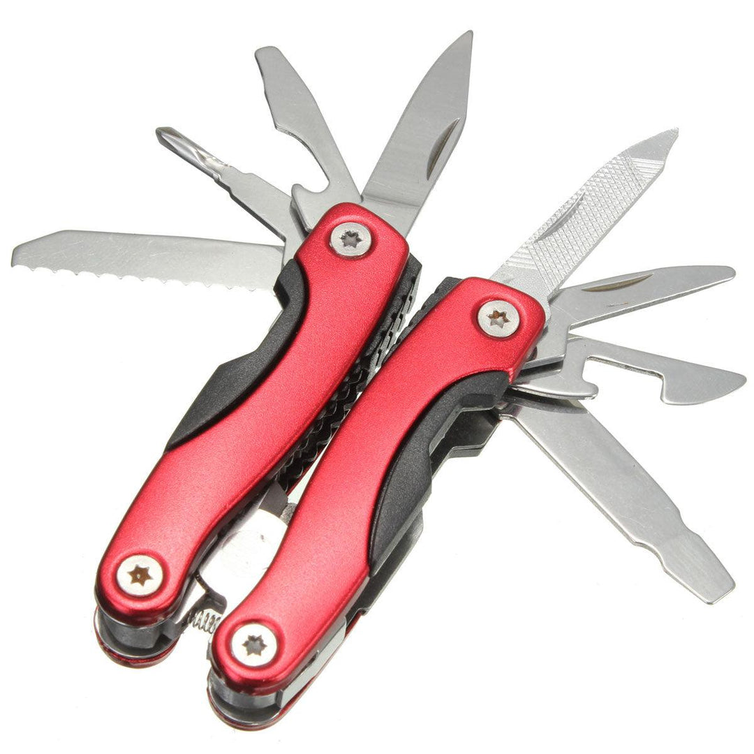 9 In 1 Portable Pocket Multitool Plier Survival Camping Travel Life Tools - MRSLM