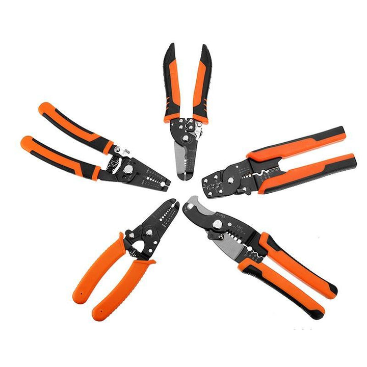 Multifunctional Cable Crimper Electric Wire Stripper Cutter Scissor Pliers - MRSLM