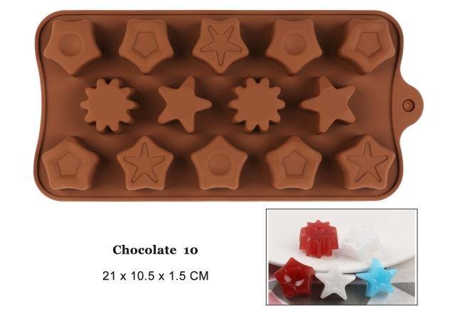 Silicone Chocolate Mold 29 Shapes Chocolate Baking Tools Non-stick Silicone Cake Mold - MRSLM