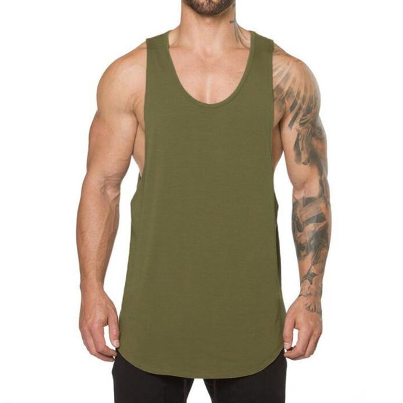 Sleeveless Cotton Breathable T Shirts - MRSLM