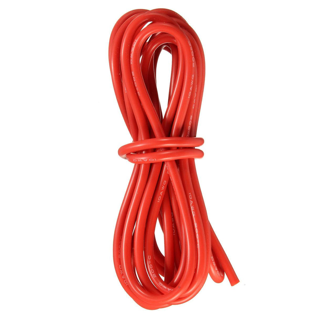 DANIU 5 Meter Red Silicone Wire Cable 10/12/14/16/18/20/22AWG Flexible Cable - MRSLM