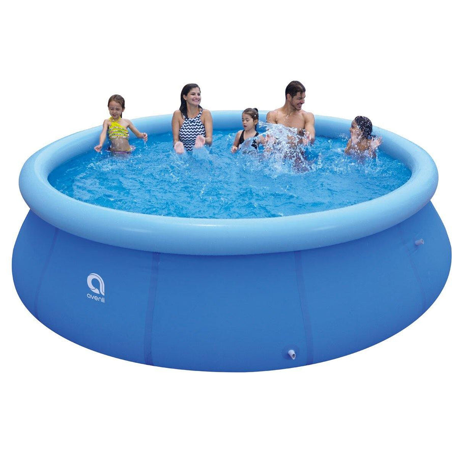 Children Inflatable Swimming Pool Large Family Summer Outdoor Play PVC Swimming Pool Kids Inflatable Paddling Pools - MRSLM