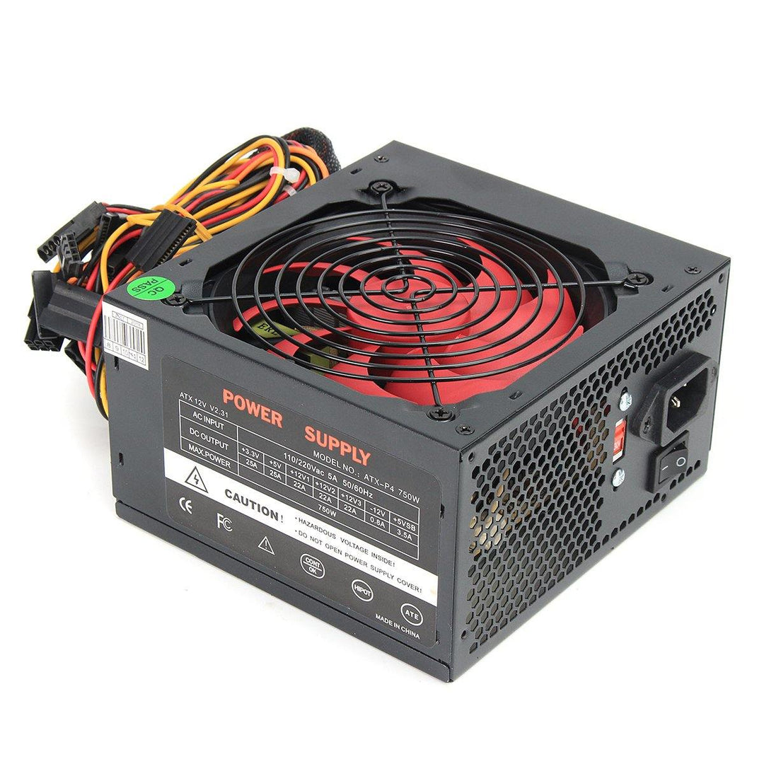 750W 110V-230V Alimentazione Power Supply ATX Alluminio 20+4PIN ATX 12V V2.3 - MRSLM