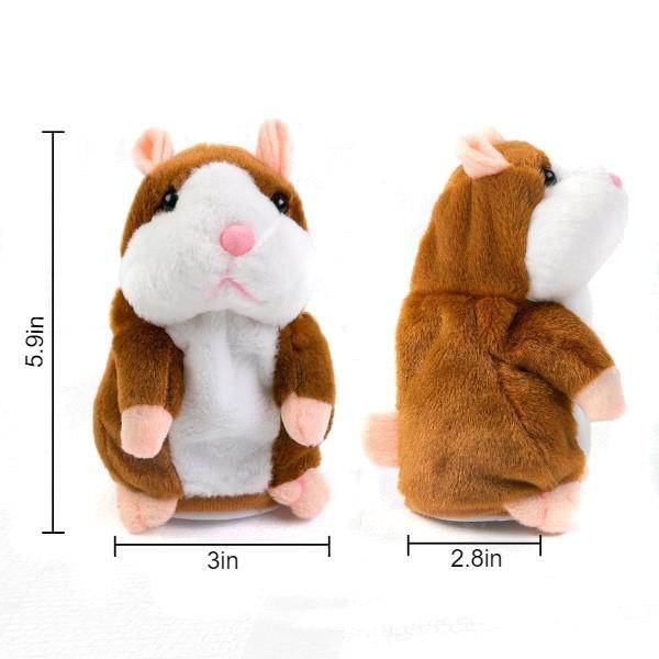 Talking Hamster Plush Toy - MRSLM