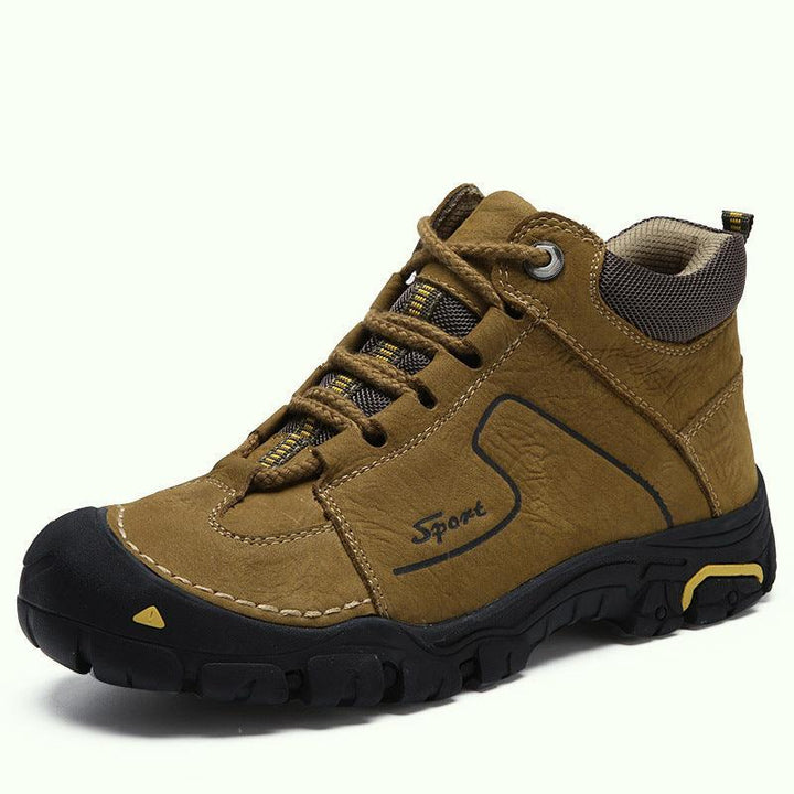 Men's Winter Plus Size Plus Velvet Warm Outdoor Shoes - MRSLM