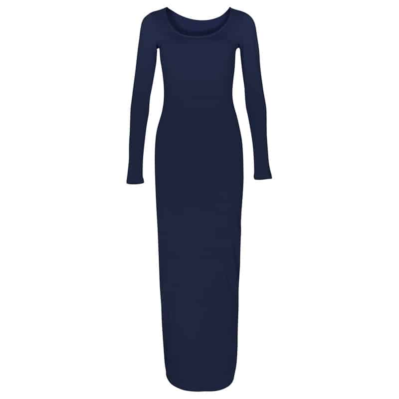 Women's Turtleneck Maxi Dress