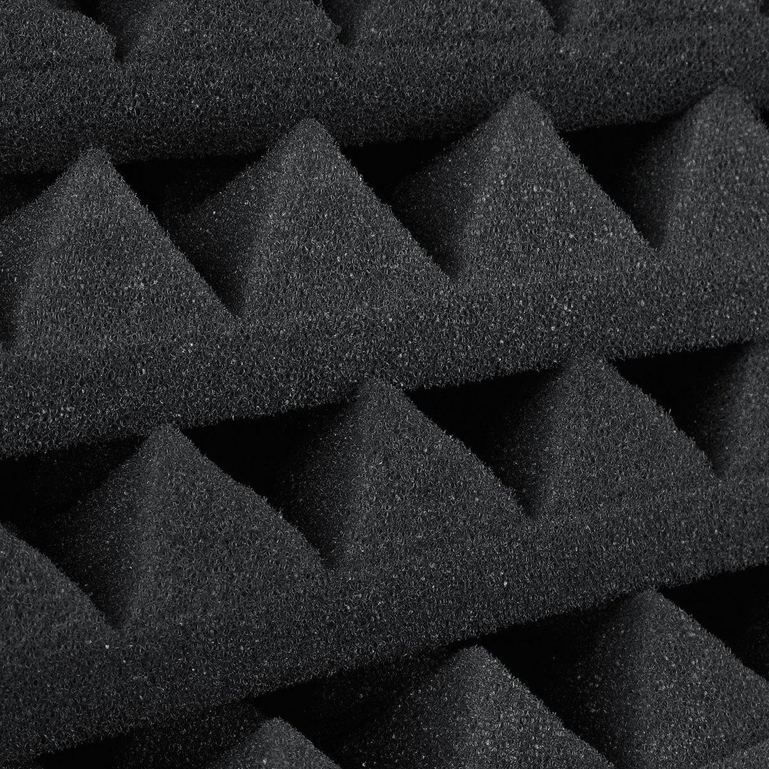 30x30x3cm 12PCS Soundproof Foams Sponge Sound Insulation Studio Wall Panel Tiles - MRSLM