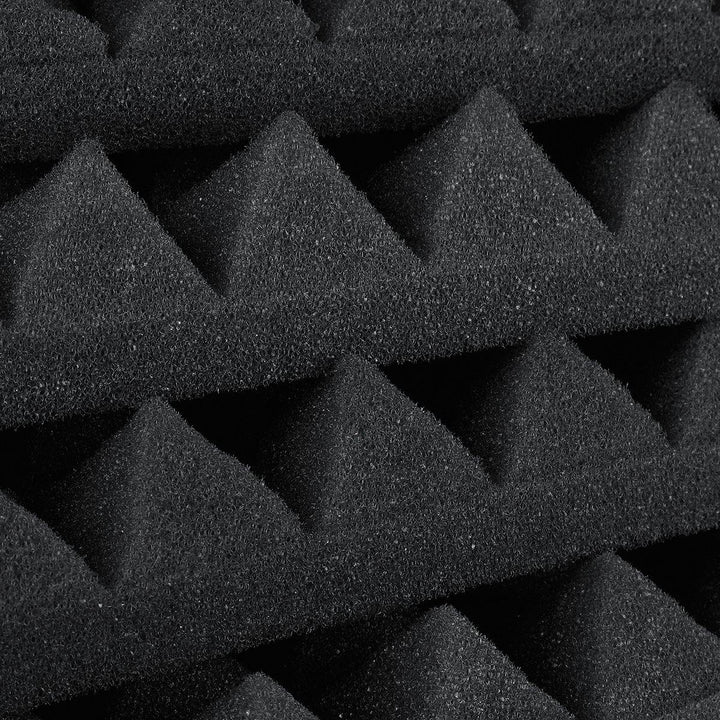 30x30x3cm 12PCS Soundproof Foams Sponge Sound Insulation Studio Wall Panel Tiles - MRSLM