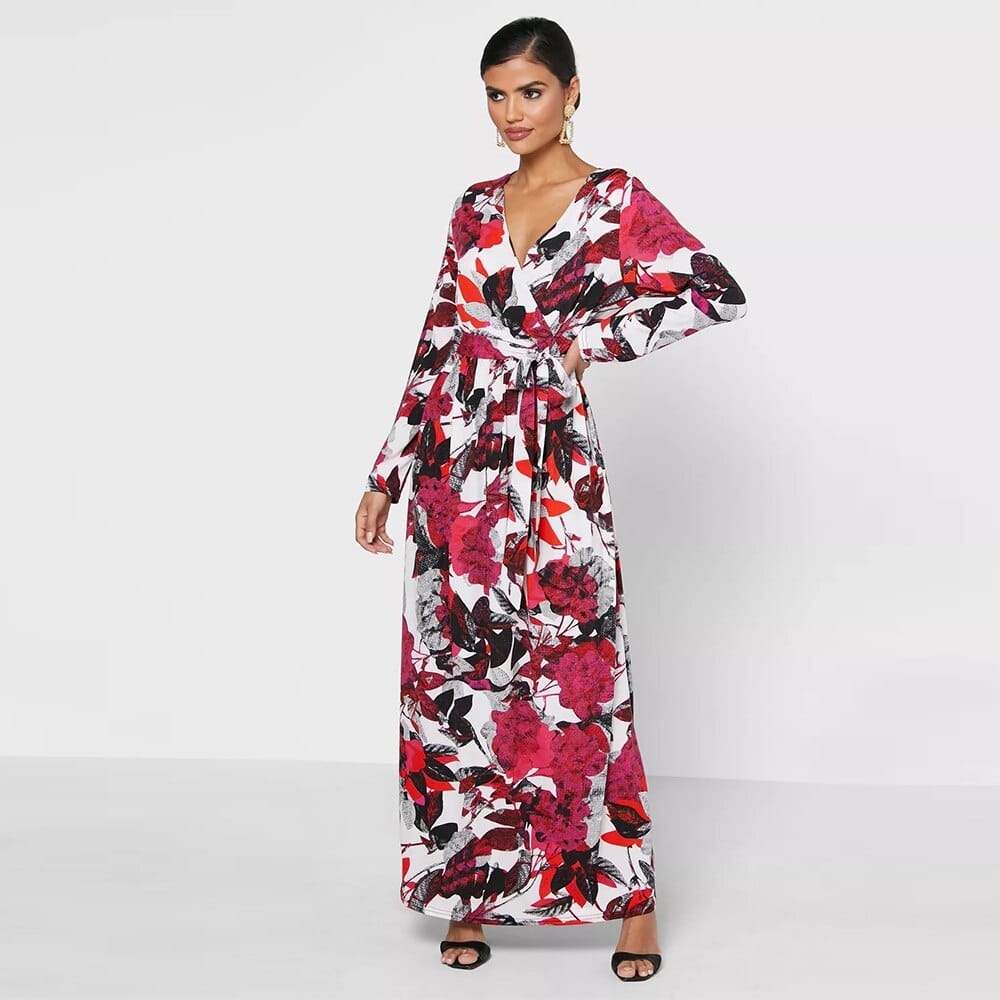 Women's Fashion V-Neck Kaftan