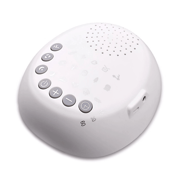 White Noise Machine for Baby Sleeping & Relaxation (White) - MRSLM