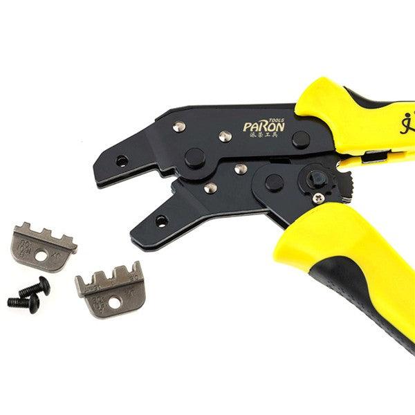 Paron® JX-D4 Multifunctional Ratchet Crimping Tool 26-10 AWG Terminals Pliers Kit - MRSLM