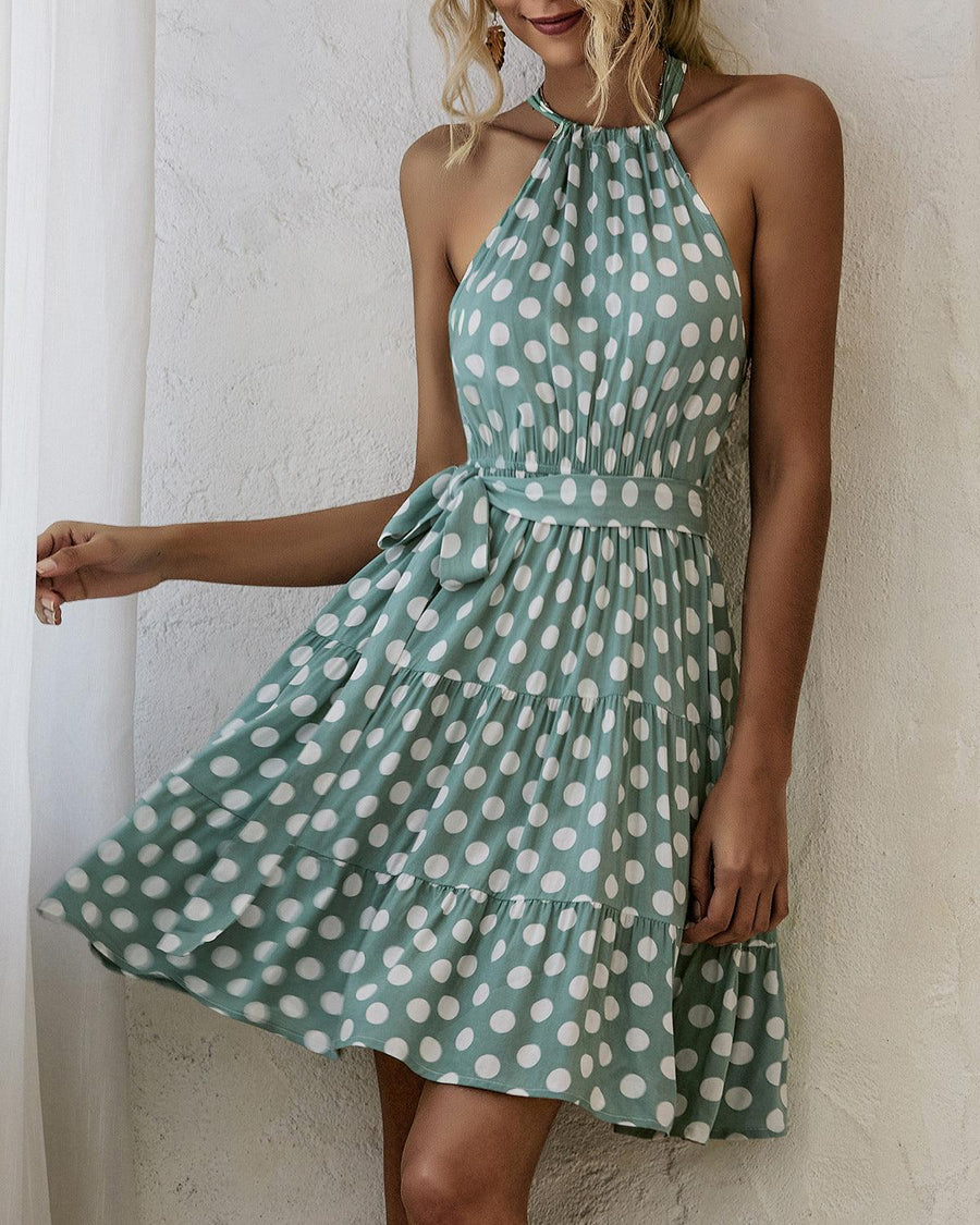 Sexy Polka Dot Print Dress Summer - MRSLM