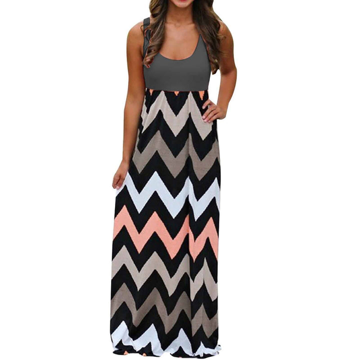 Women's Summer Geometrical Patterned Dress