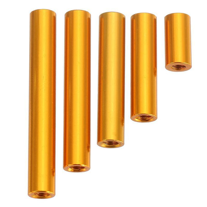 Suleve™ M3AR6 M3 Aluminum Alloy Standoff Studs 10-35mm Gold Round PCB Board Spacers Standoffs 10pcs - MRSLM