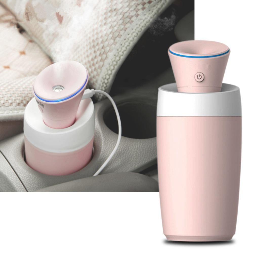 ANGIENB USB Charging Mini Dual Mist Air Humidifier Car Home Low Noise Diffuser - MRSLM