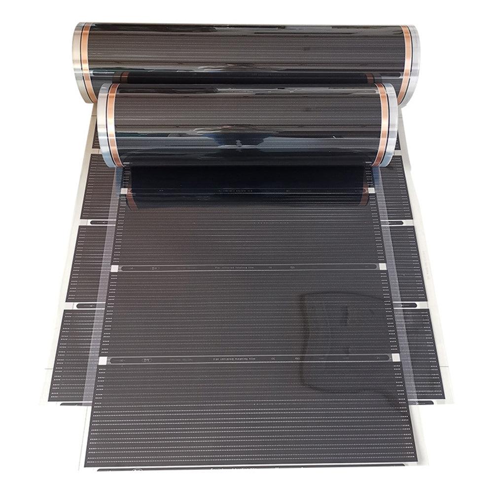 220V 50cm Width Healthy Floor Heating Infrared Underfloor Heating Carbon Film Heater Electric Floor Warming Mat - MRSLM