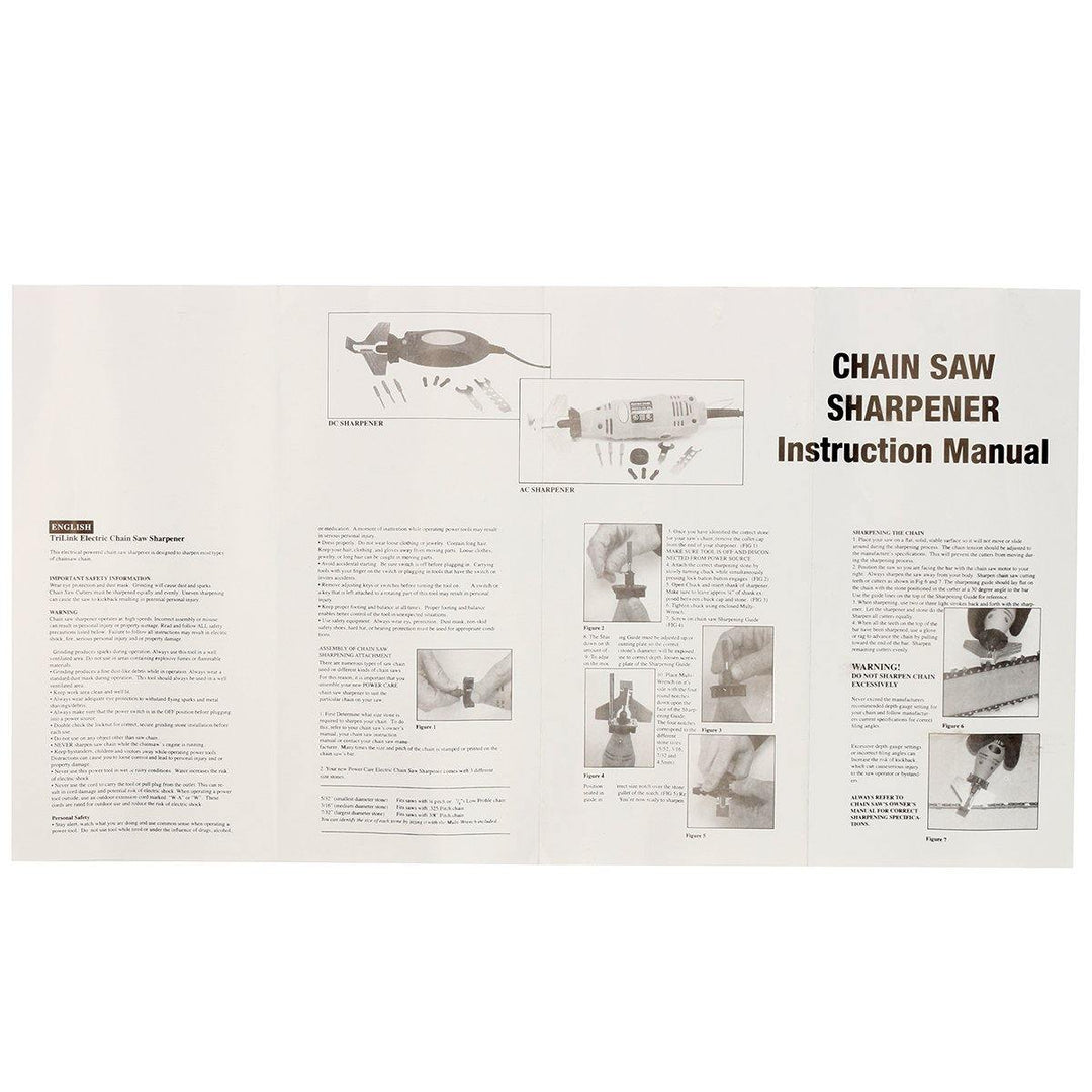 DC 12V 55W Mini Grinder Oregon Chain Grinder Chain Saw Chain Sharpener - MRSLM