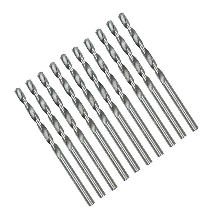 10pcs 0.5-3.0mm Drill Bit HSS Round Shank Twist Drill Bit Tools For Woodworking Repair Tool - MRSLM