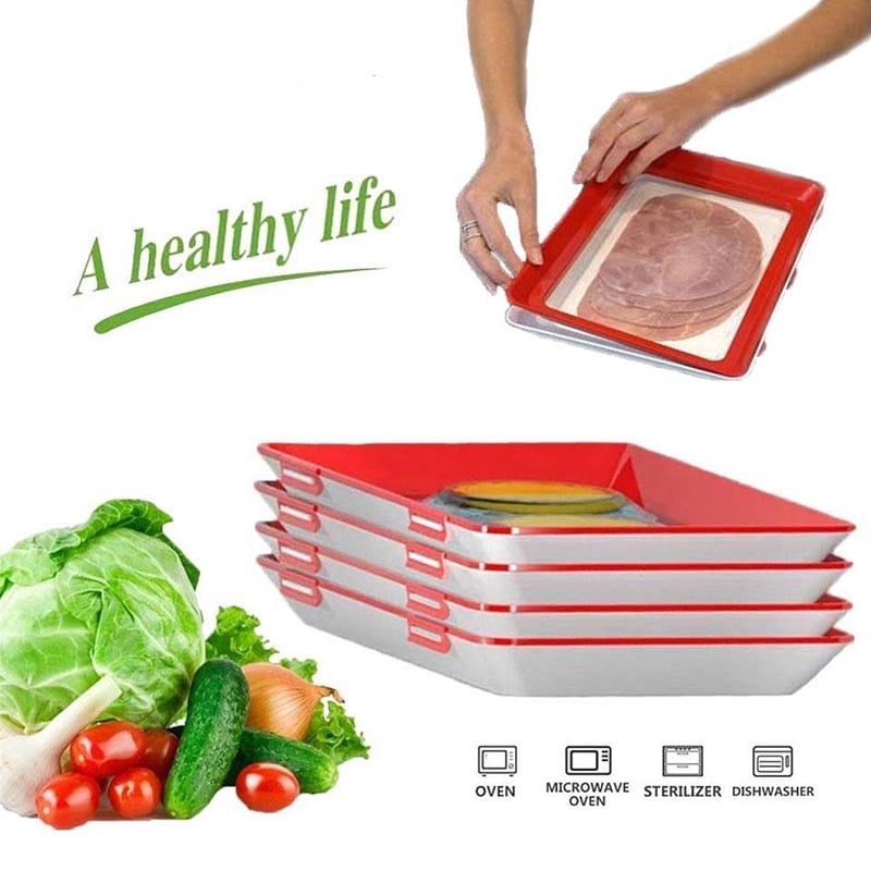 Creative Reusable Food Storage Tray