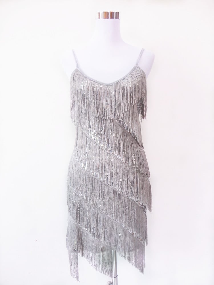 Women's Sequined Retro Dress