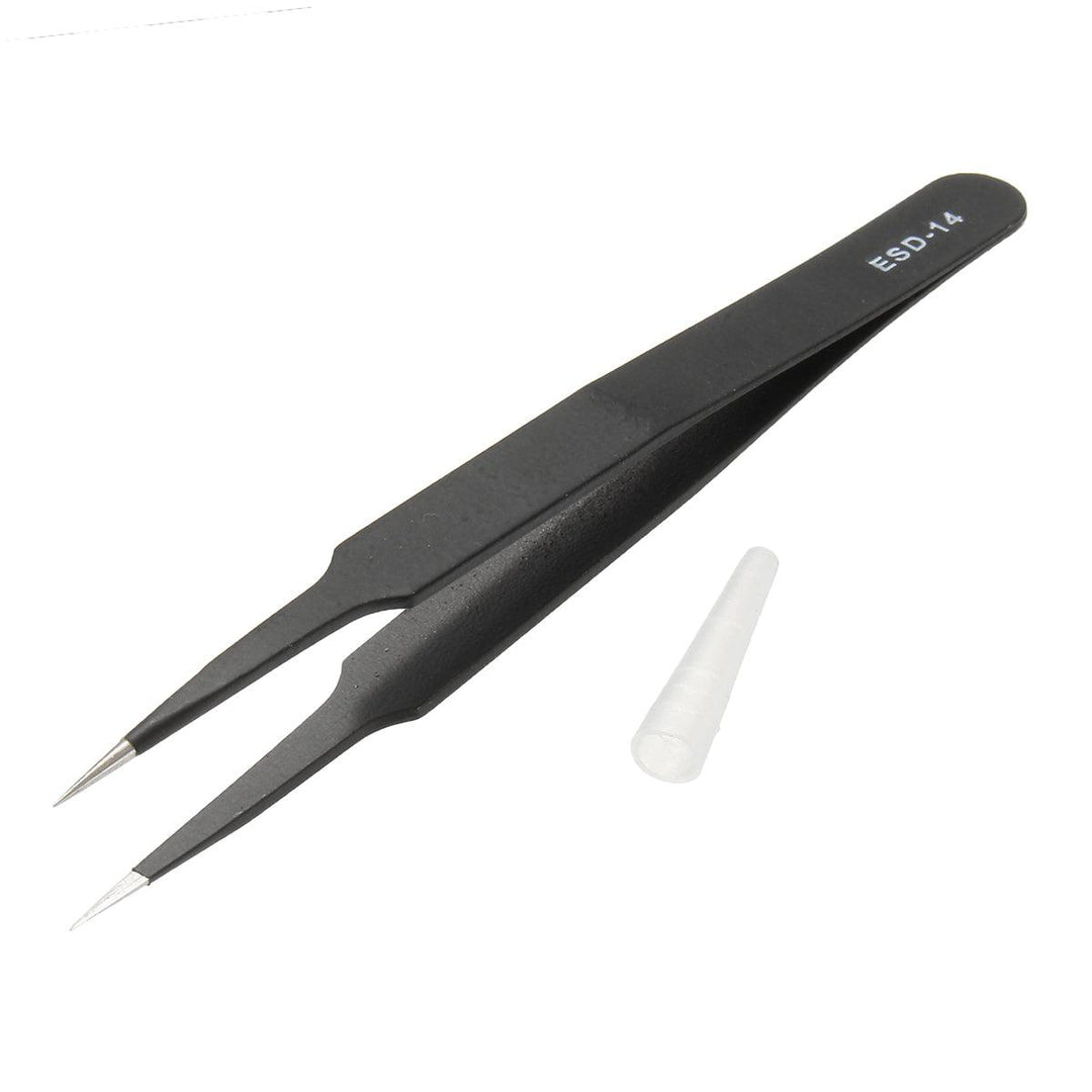 ESD 10-15 Safe Anti-static Tweezer Maintenance Repair Nippers Forceps - MRSLM