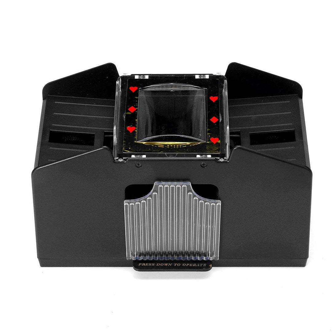 4/6-Deck Automatic Card Shuffler Battery Operated Casino Poker Playing Machine - MRSLM