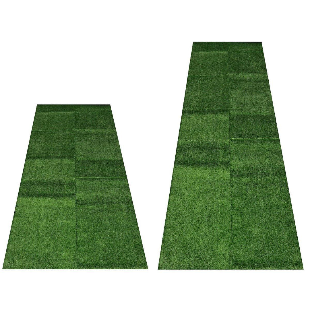 15mm Artificial Grass Mat Lawn Synthetic Green Yard Garden In/Outdoor - MRSLM