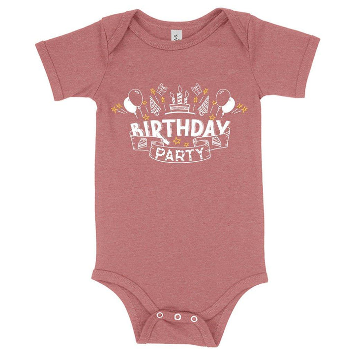 Baby Birthday Party Onesie - Birthday Celebration Onesies - MRSLM