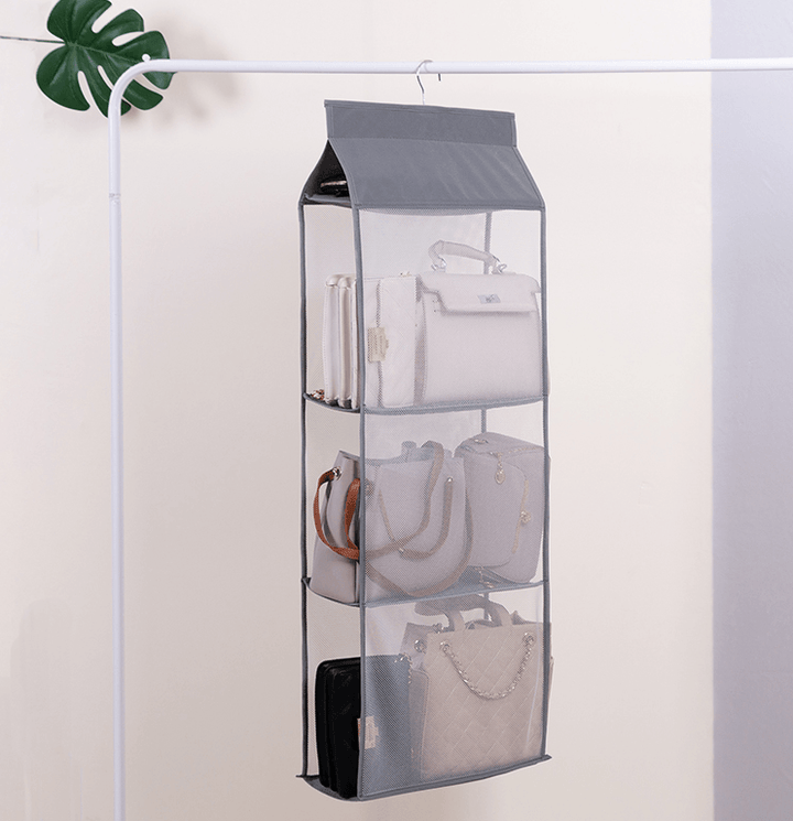 Foldable Hanging Multi-Layer Sundries Storage Rack 360 Degree Hanging Design - MRSLM