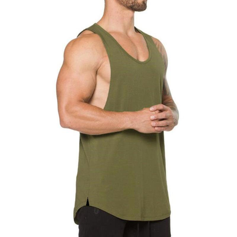 Sleeveless Cotton Breathable T Shirts - MRSLM