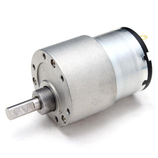 CHIHAI MOTOR 12V DC Metal Gear Reducer Motor GM37-3525 High Torque DC Gear Boxes Motor - MRSLM