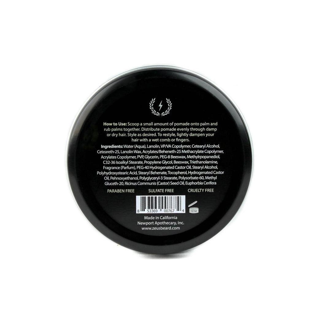 Zeus Medium Hold Verbena Lime Cream Pomade - MRSLM