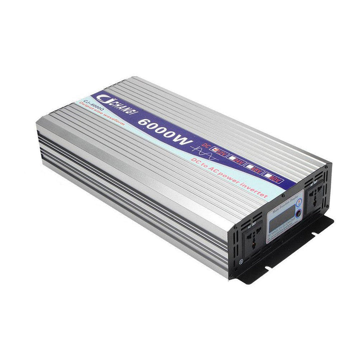 Intelligent Screen Pure Sine Wave Power Inverter 12V/24V To 240V 3000W/4000W/5000W/6000W Converter - MRSLM