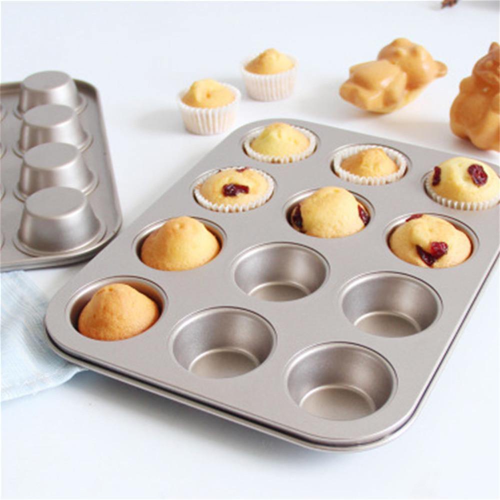 Baking Tools Non-Stick Mini Cheesecake Cupcake Baking Tin Pan Tray Cup Cake Muffin - MRSLM