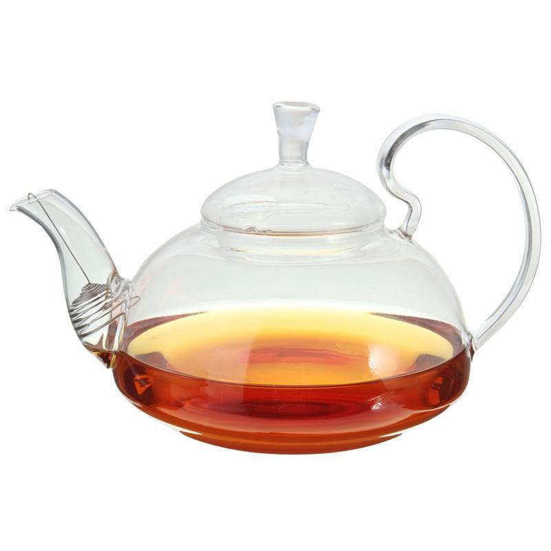 Heat Resistant Elegant Glass Teapot Infuser Flower/Green Tea Pot 750ml Size Coffee Pot Bar Accessory - MRSLM