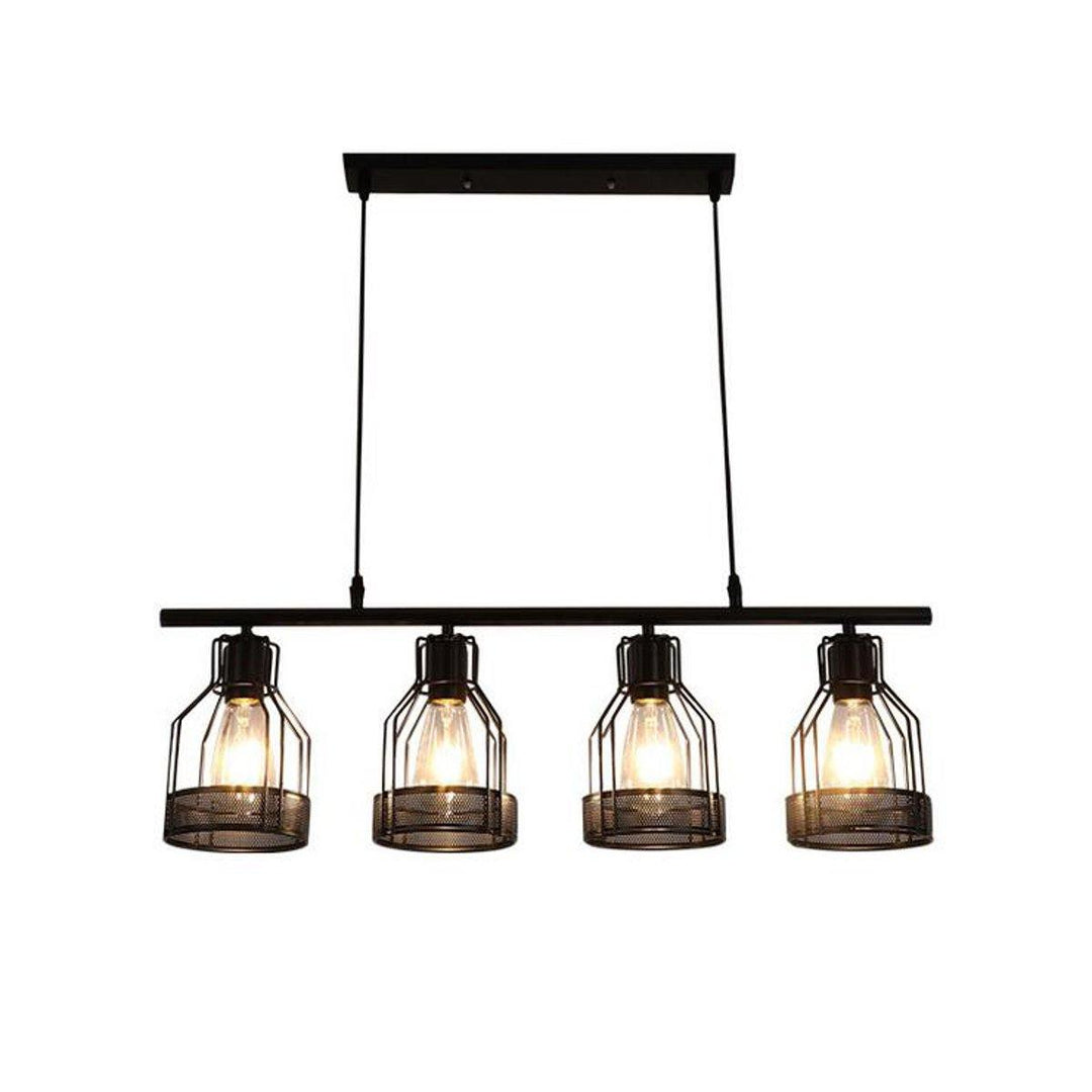 4/5 Heads E27 Industrial Pendant Light Ceiling Lamp Dining Room Bar Fixture - MRSLM