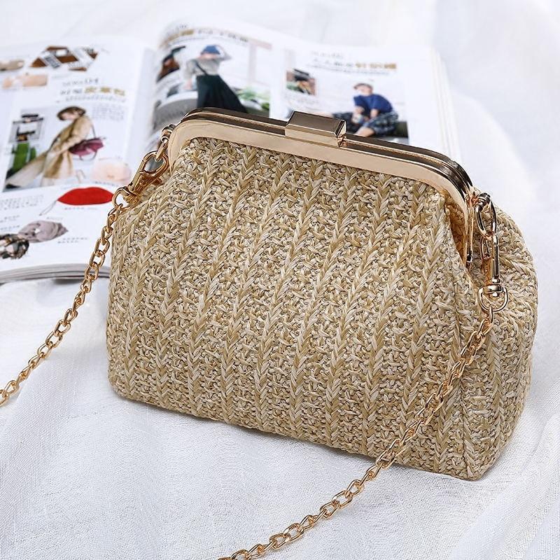 Summer Fashion Trend Straw Woven Bag Mini - MRSLM