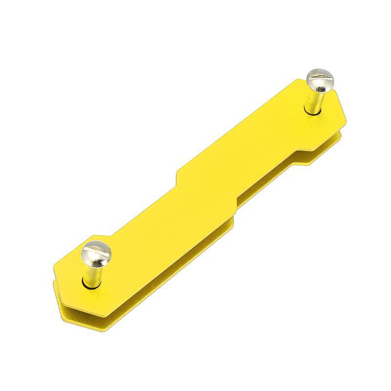 AOTDDOR® Aluminum Double Open Key Clip DIY Keychain Storage EDC Tool - MRSLM