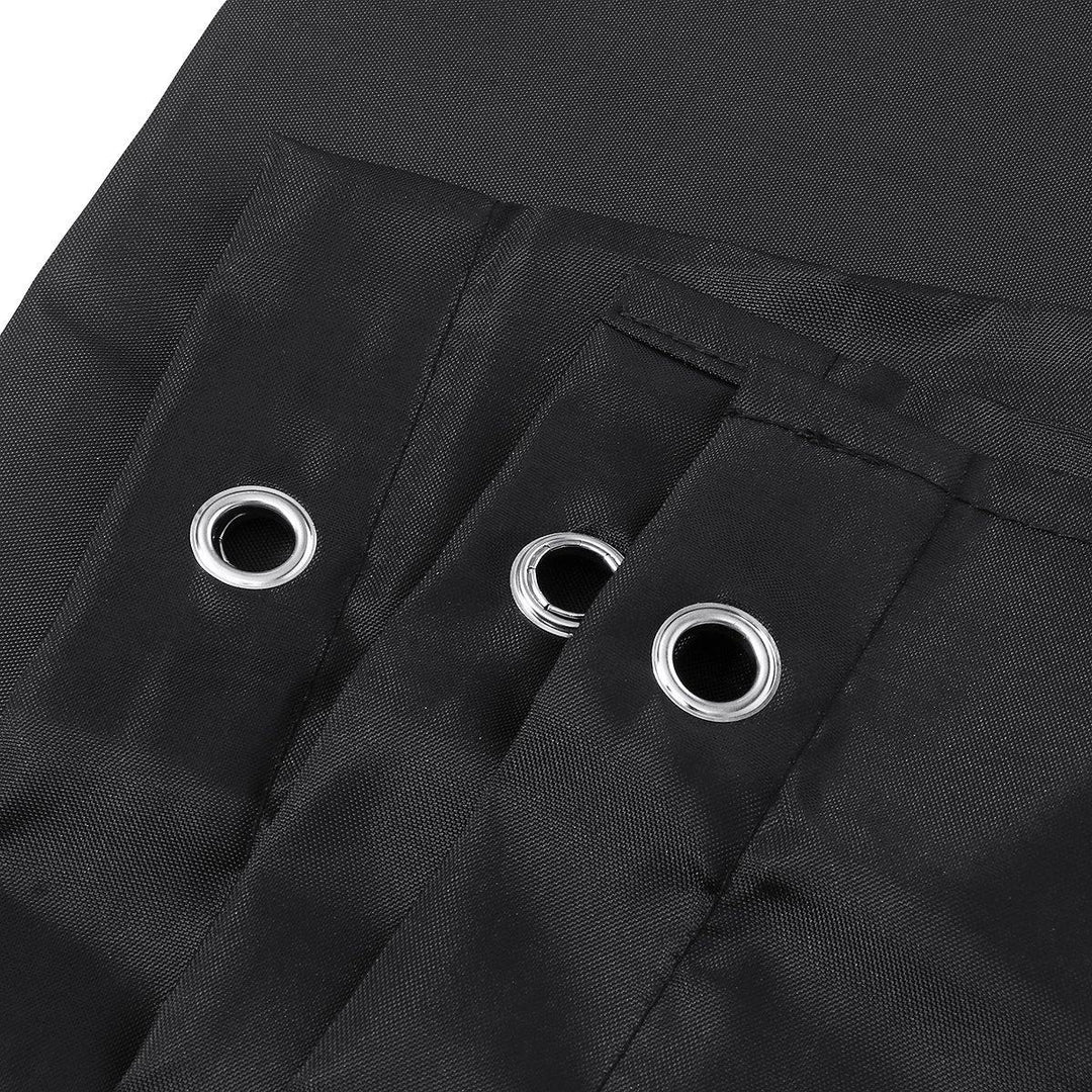 Waterproof Black Shower Window Curtain Bathroom Drape Hotel Home Decor Fashion - MRSLM