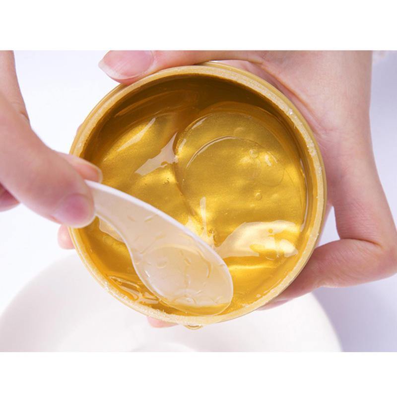 24K Gold Firming Eye Mask Moisturizing Eye Skin 30 Pair Remove Eye Fine Line Eye Mask - MRSLM